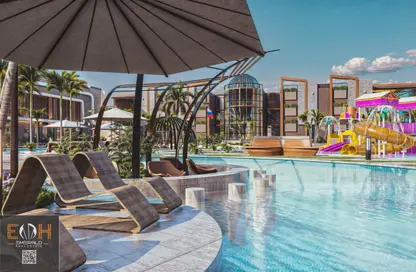 Apartment - 2 Bedrooms - 1 Bathroom for sale in Magawish - Hurghada - Red Sea