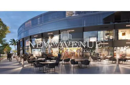 Retail - Studio - 3 Bathrooms for sale in Cairo Capital Center - North Teseen St. - The 5th Settlement - New Cairo City - Cairo