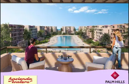 شاليه - 2 غرف نوم - 3 حمامات للبيع في هاسيندا وترز - قسم الضبعة - الساحل الشمالي