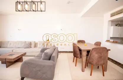 Duplex - 2 Bedrooms - 3 Bathrooms for rent in Porto New Cairo - 5th Settlement Compounds - The 5th Settlement - New Cairo City - Cairo