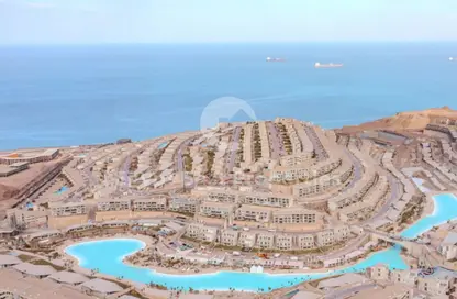 Chalet - 2 Bedrooms - 2 Bathrooms for sale in Azha - Al Ain Al Sokhna - Suez