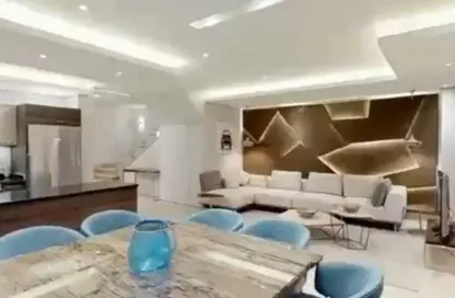 منزل مزدوج - 4 غرف نوم - 3 حمامات للايجار في أزهى - العين السخنة - السويس