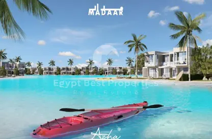 فيلا - 5 غرف نوم - 5 حمامات للبيع في ازها الساحل الشمالي - راس الحكمة - الساحل الشمالي