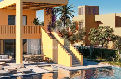 Villa - 4 Bedrooms - 5 Bathrooms for sale in Joubal Lagoon - Al Gouna - Hurghada - Red Sea