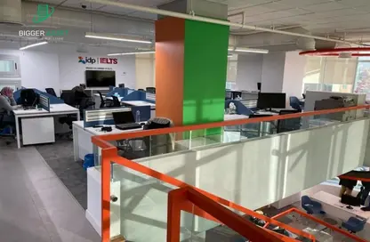 Office Space - Studio - 3 Bathrooms for rent in V90 - North Teseen St. - The 5th Settlement - New Cairo City - Cairo