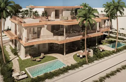Chalet - 2 Bedrooms - 2 Bathrooms for sale in Ramla Lakeside - Qesm Ad Dabaah - North Coast