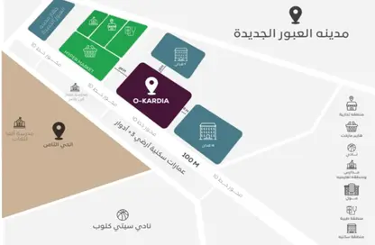 شقة - 3 غرف نوم - 3 حمامات للبيع في بيت الوطن - مدينة العبور الجديدة - القليوبية