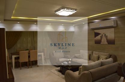Apartment - 3 Bedrooms - 3 Bathrooms for rent in Omarat Melisa St. - Masaken Al Mohandesin - Nasr City - Cairo