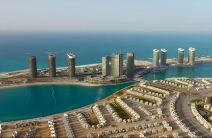 شقة - 2 غرف نوم - 1 حمام للبيع في نورث ايدج تاورز - مدينة العلمين الجديدة - العلمين - الساحل الشمالي