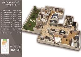 Apartment - 4 bedrooms - 3 bathrooms for للبيع in 1st District - New Heliopolis - Cairo