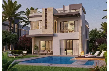 تاون هاوس - 4 غرف نوم - 4 حمامات للبيع في جاردن ليكس - كمبوندات 6 أكتوبر - مدينة 6 أكتوبر - الجيزة