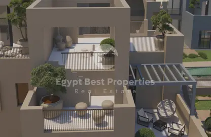 Duplex - 3 Bedrooms - 3 Bathrooms for sale in Makadi Heights - Makadi Orascom Resort - Makadi - Hurghada - Red Sea