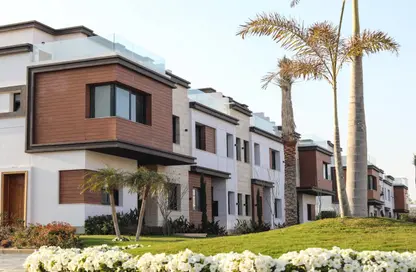 Twin House - 5 Bedrooms - 5 Bathrooms for sale in Azzar - 5th Settlement Compounds - The 5th Settlement - New Cairo City - Cairo