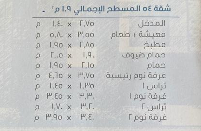 شقة - 3 غرف نوم - 2 حمامات للبيع في مدينتي - القاهرة