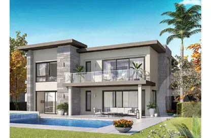 Villa - 4 Bedrooms - 6 Bathrooms for rent in Swan Lake Residence - 5th Settlement Compounds - The 5th Settlement - New Cairo City - Cairo