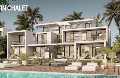 Chalet - 2 Bedrooms - 3 Bathrooms for sale in Mountain View - Ras Al Hekma - North Coast