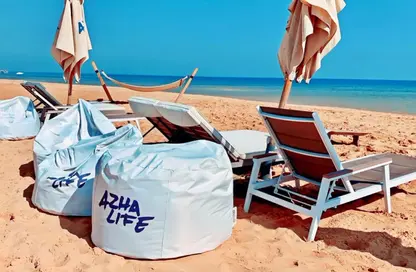 Chalet - 3 Bedrooms - 2 Bathrooms for sale in Azha - Al Ain Al Sokhna - Suez