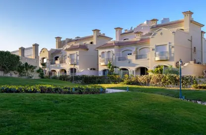 Townhouse - 3 Bedrooms - 3 Bathrooms for rent in Patio Al Zahraa - Sheikh Zayed Compounds - Sheikh Zayed City - Giza
