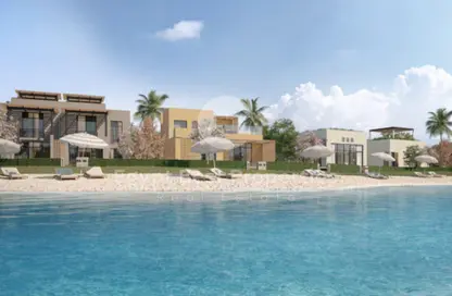 Chalet - 2 Bedrooms - 3 Bathrooms for sale in Mangroovy Residence - Al Gouna - Hurghada - Red Sea