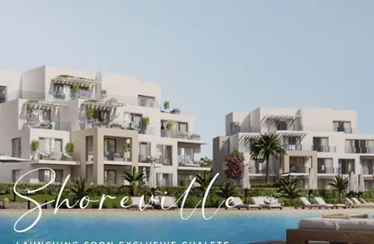 Chalet - 3 Bedrooms - 3 Bathrooms for sale in Seashore - Ras Al Hekma - North Coast