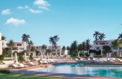 Chalet - 2 Bedrooms - 3 Bathrooms for sale in Hacienda West - Ras Al Hekma - North Coast Chalet - 2 Bedrooms - 3 Bathrooms for sale in Hacienda West - Ras Al Hekma - North Coast