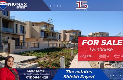 Villa - 4 Bedrooms - 4 Bathrooms for sale in The Estates - Sheikh Zayed Compounds - Sheikh Zayed City - Giza
