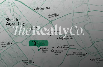 Townhouse - 4 Bedrooms - 4 Bathrooms for sale in Tawny - Cairo Alexandria Desert Road - Giza