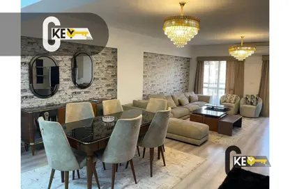 Apartment - 3 Bedrooms - 3 Bathrooms for rent in Talaat Mostafa St. - Rehab City Fifth Phase - Al Rehab - New Cairo City - Cairo