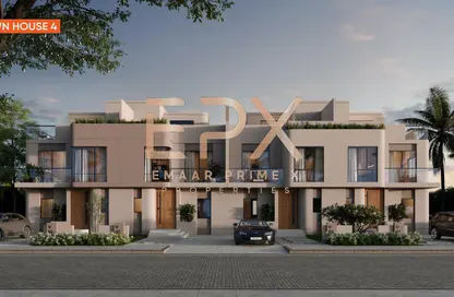 Townhouse - 5 Bedrooms - 4 Bathrooms for sale in Riviera 1 Entrance - Riviera City - Sheikh Zayed City - Giza
