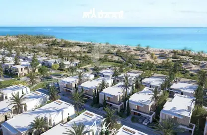 Duplex - 2 Bedrooms - 3 Bathrooms for sale in Azha North - Ras Al Hekma - North Coast