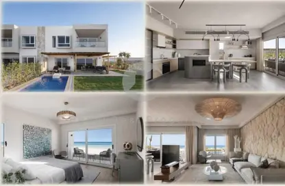 Townhouse - 4 Bedrooms - 4 Bathrooms for sale in Al Masyaf - Ras Al Hekma - North Coast