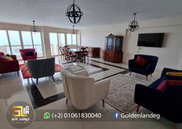 Apartment - 4 bedrooms for للايجار in Al Kornish Square - Sporting - Hay Sharq - Alexandria