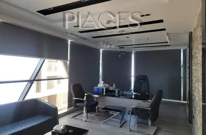 Office Space - Studio - 2 Bathrooms for rent in V90 - North Teseen St. - The 5th Settlement - New Cairo City - Cairo