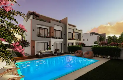 Villa - 3 Bedrooms - 4 Bathrooms for sale in Tabah West Compound - New Zayed City - Sheikh Zayed City - Giza
