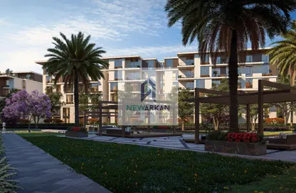 Apartment - 3 Bedrooms - 2 Bathrooms for sale in Tesla Residence - Al Wahat Road - 6 October City - Giza