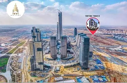 مساحات مكتبية - استوديو - 1 حمام للبيع في برج تريتون - منطقة الأعمال المركزيه - العاصمة الإدارية الجديدة - القاهرة