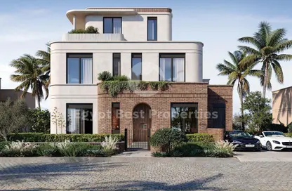 Townhouse - 3 Bedrooms - 4 Bathrooms for sale in Palm Hills New Cairo - 5th Settlement Compounds - The 5th Settlement - New Cairo City - Cairo