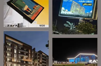 شقة - 3 غرف نوم - 2 حمامات للبيع في شارع النوادي - حدائق اكتوبر - مدينة 6 أكتوبر - الجيزة