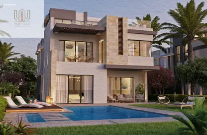 Townhouse - 3 Bedrooms - 4 Bathrooms for sale in The Crown - Cairo Alexandria Desert Road - 6 October City - Giza