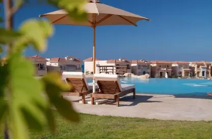 Chalet - 2 Bedrooms - 2 Bathrooms for rent in Amwaj - Sidi Abdel Rahman - North Coast