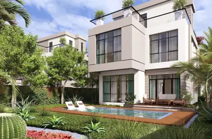 Villa - 3 Bedrooms - 4 Bathrooms for sale in Saada Compound - New Cairo City - Cairo