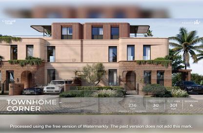 Townhouse - 3 Bedrooms - 3 Bathrooms for sale in Crescent Walk - 5th Settlement Compounds - The 5th Settlement - New Cairo City - Cairo