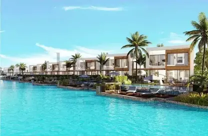 Chalet - 2 Bedrooms - 3 Bathrooms for sale in Hacienda Waters - Qesm Ad Dabaah - North Coast