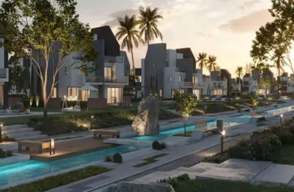 Apartment - 2 Bedrooms - 3 Bathrooms for sale in Rivers - New Zayed City - Sheikh Zayed City - Giza