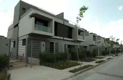 Twin House - 4 Bedrooms - 4 Bathrooms for sale in Patio Al Zahraa - Sheikh Zayed Compounds - Sheikh Zayed City - Giza