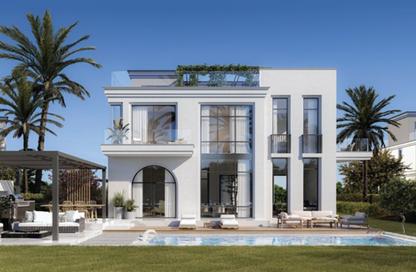 Villa - 5 Bedrooms - 4 Bathrooms for sale in Green Belt Gate 6 Road - Green Belt - 6 October City - Giza