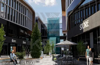 Office Space - Studio - 1 Bathroom for sale in Plus 90 Mall - North Teseen St. - The 5th Settlement - New Cairo City - Cairo