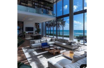 Villa - 7+ Bedrooms - 7+ Bathrooms for rent in Marassi - Sidi Abdel Rahman - North Coast
