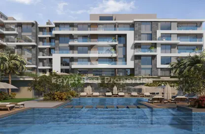 Apartment - 2 Bedrooms - 2 Bathrooms for sale in Crescent Walk - 5th Settlement Compounds - The 5th Settlement - New Cairo City - Cairo