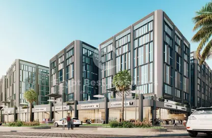 Office Space - Studio - 1 Bathroom for sale in Hyde Park Business District Mall - South Teseen St. - The 5th Settlement - New Cairo City - Cairo